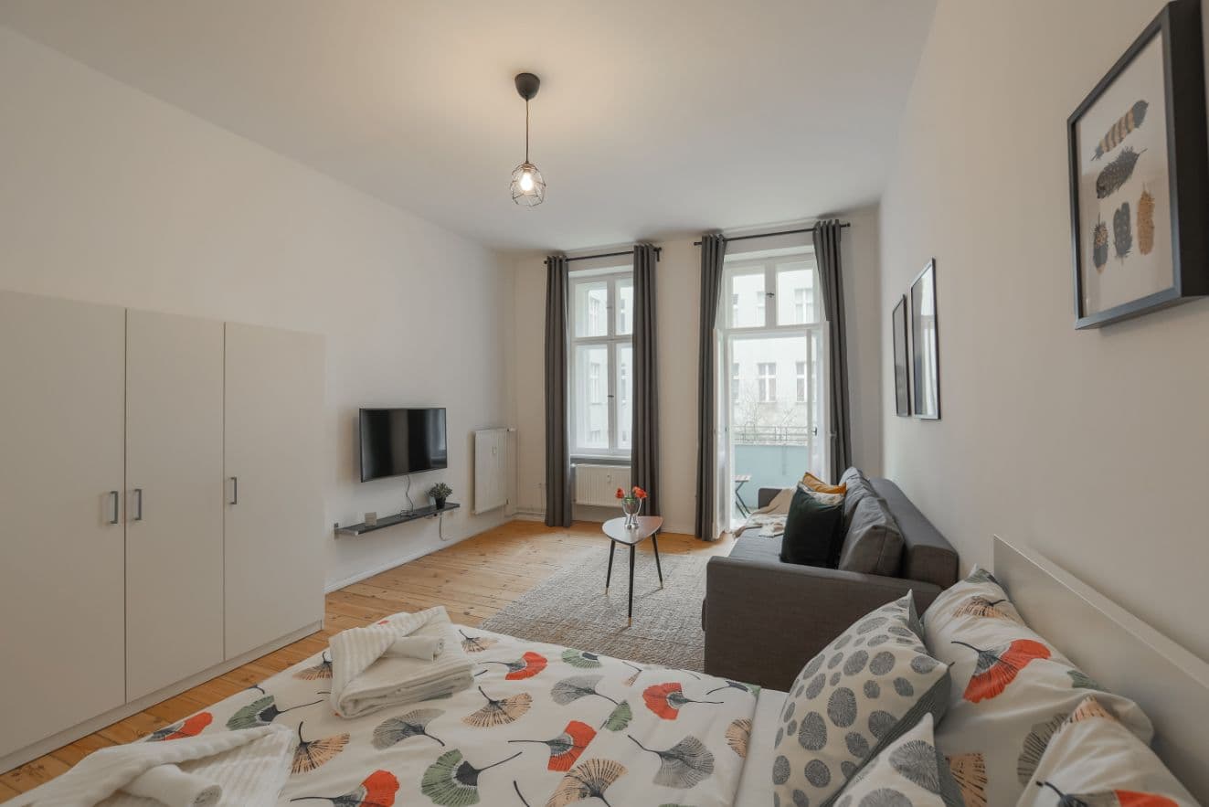Studio Apartment with Balcony in Brüsseler Kiez (Wedding) – image 18