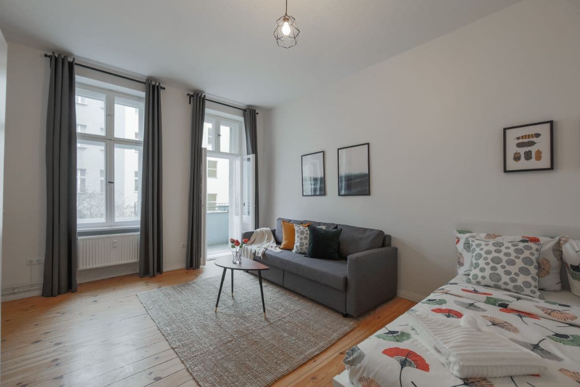 Studio Apartment with Balcony in Brüsseler Kiez (Wedding) – image 19