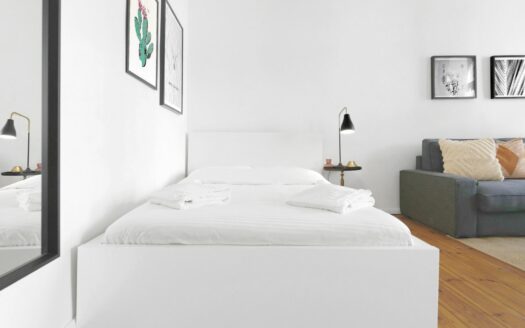 Studio Apartment with Balcony near U-Seestraße (Wedding)